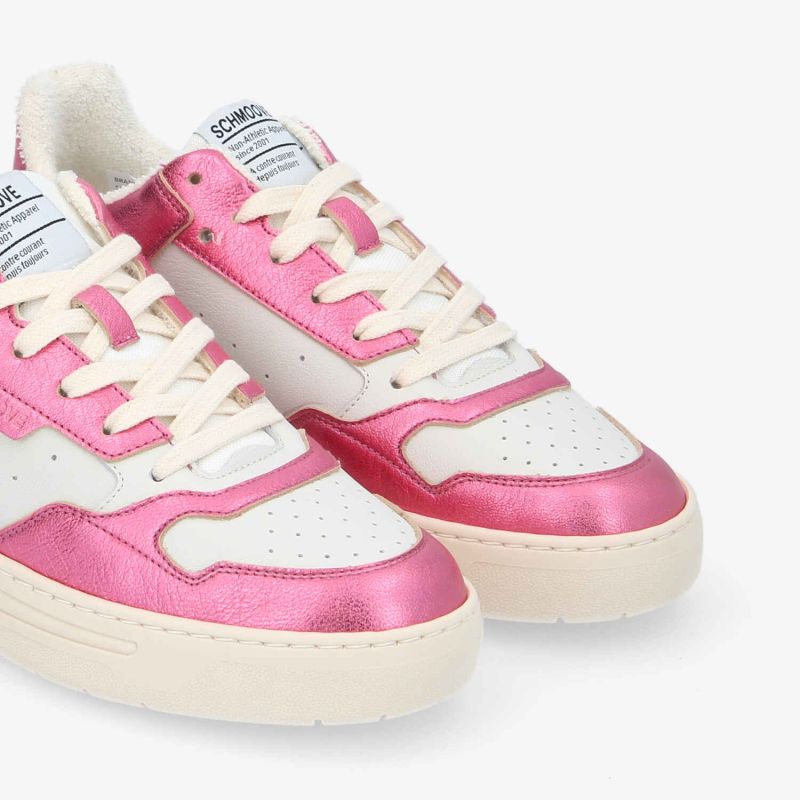 SMATCH NEW TRAINER W - SINTRA/ASTRA - BLANC CASSE/FUCHSIA